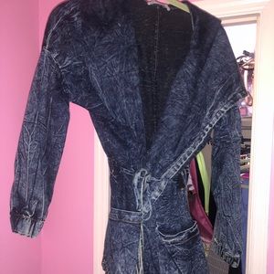 Loveculture Acide Denim Anorak Jacket VIBRANT MIU